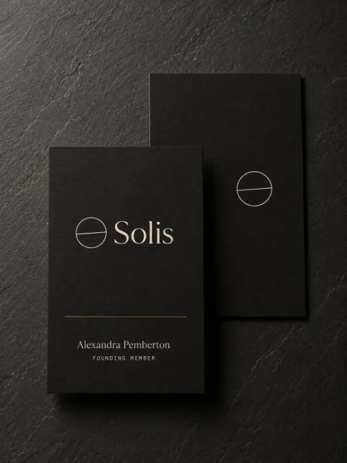 Solis, a wellness studio branding concept